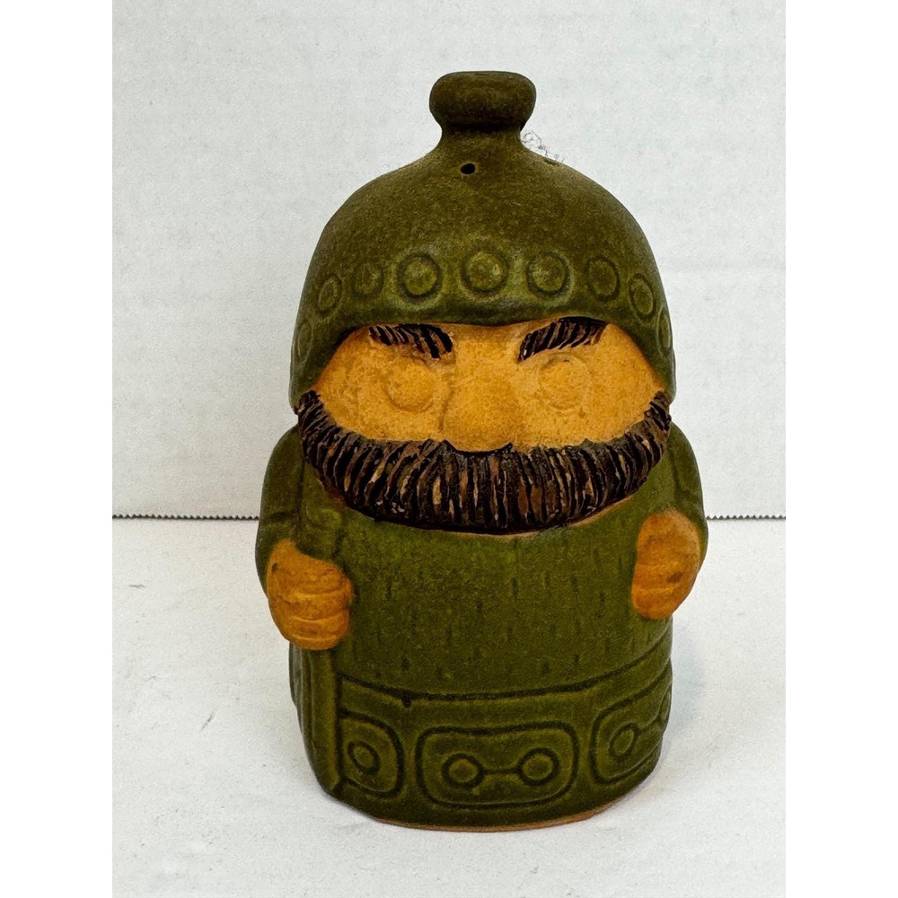 VTG Holt Howard Viking Soldier Warrior Salt Shaker Figurine Warrior‎ Pottery